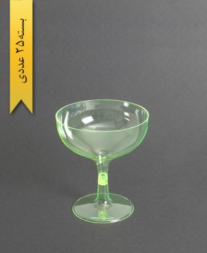 جام روژین رنگی300cc- سبز-کوشا