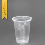 لیوان شفاف 400cc - pp - احدی