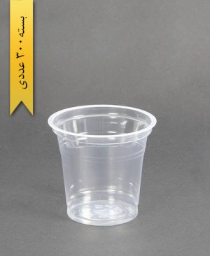 لیوان شفاف300cc-PP-جام پلاستیک
