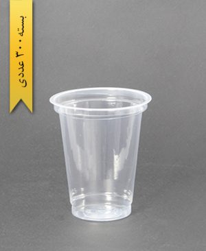 لیوان شفاف 350cc - pp - جام پلاستیک