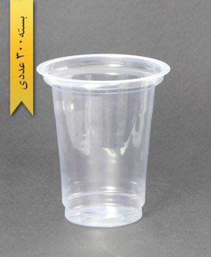 لیوان شفاف 400cc - pp - عسل پلاست