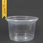 سطل ماستی شفاف 1300cc -احدی