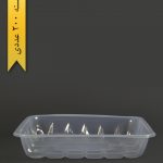جاگوشتی کوتاه شفاف - ظروف یکبار مصرف تاب فرم