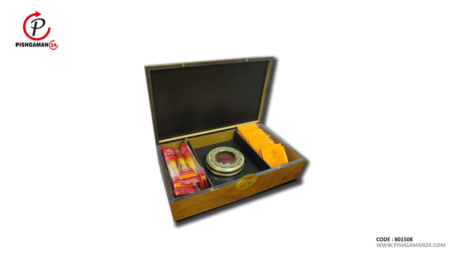 پک هدیه زعفران سرگل ویژه 15 گرم - زعفران سحر خیز