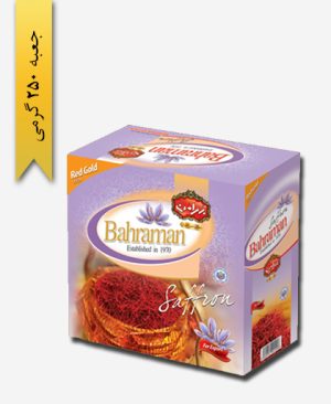 زعفران سر گل تاپ 250 گرمی بهرامن