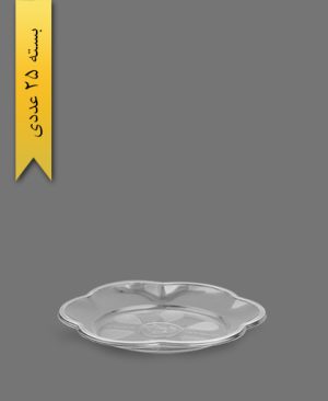 پیش دستی گلبرگ 1000 شفاف - ظرف یکبار مصرف ام پی