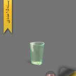 لیوان سه گوش لونا 100 رنگی بلک لایت - ظروف یکبار مصرف کوشا