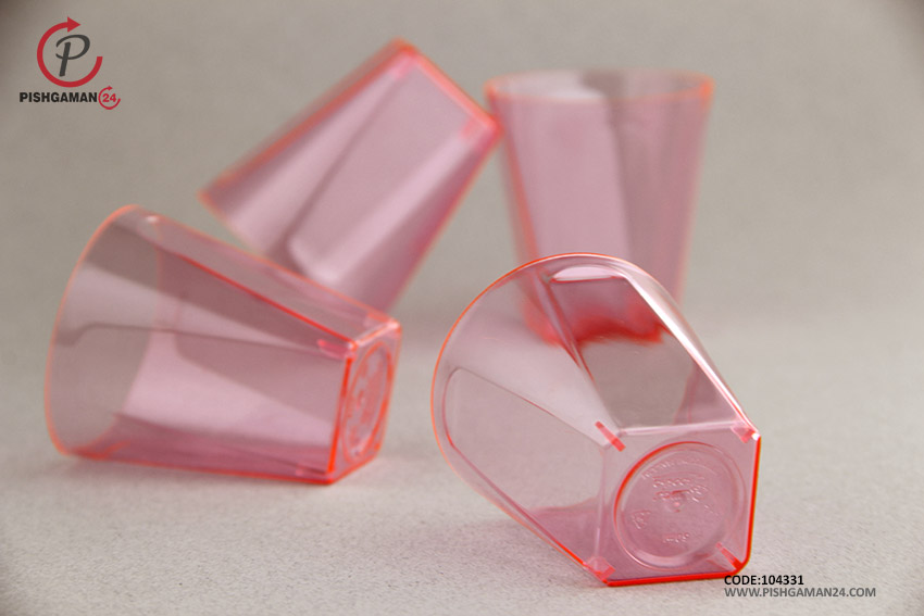 لیوان چهار گوش لوکس 50 رنگی - کوشا ( کارتن 800 عددی ) - تصویر 2