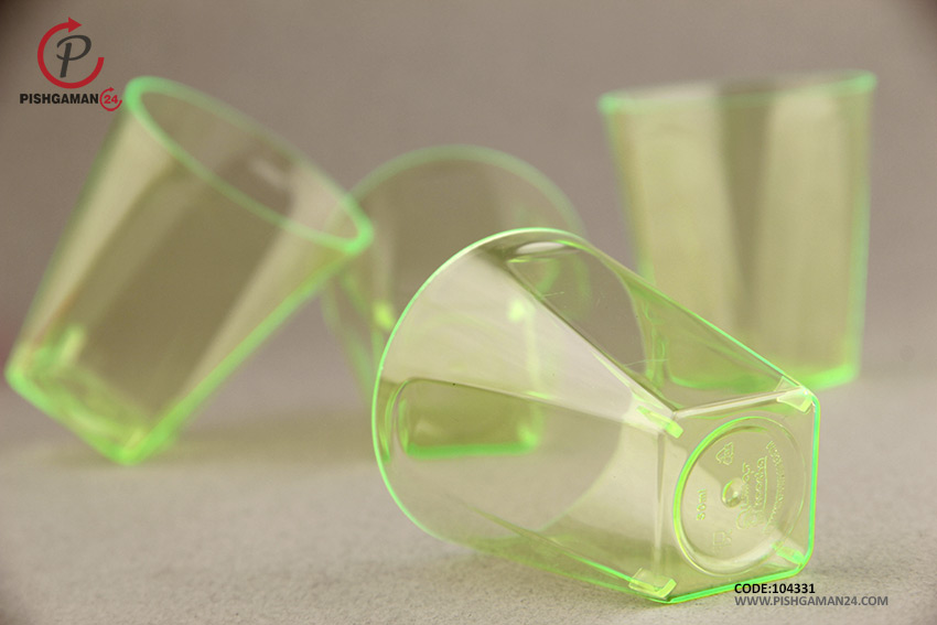 لیوان چهار گوش لوکس 50 رنگی - کوشا ( کارتن 800 عددی ) - تصویر 7