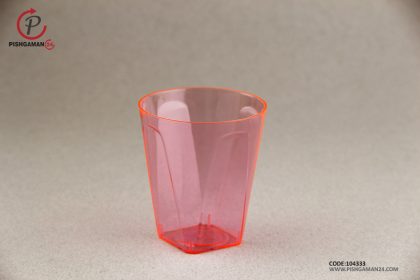 لیوان چهار گوش لوکس 100 رنگی - کوشا ( بسته 20 عددی ) - تصویر 5