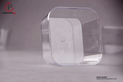 پیاله دسری 460cc شفاف - برنا (کارتن 250 عددی) - تصویر 2