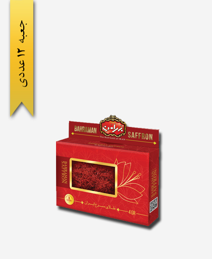 زعفران سر گل کتابی 4 گرمی - بهرامن