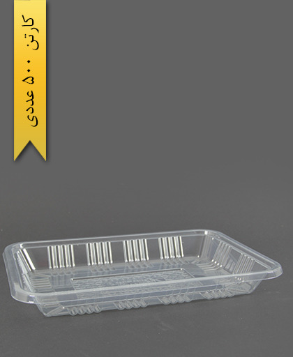 دیس تخت شفاف - ظروف یکبار مصرف آذران ورق