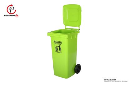 مخزن زباله 80 لیتری کد 203 - مصنوعات پلاستیکی سبلان پلاستیک