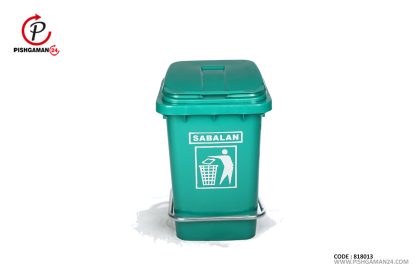 مخزن زباله 60 لیتری کد 212/1 - مصنوعات پلاستیکی سبلان پلاستیک