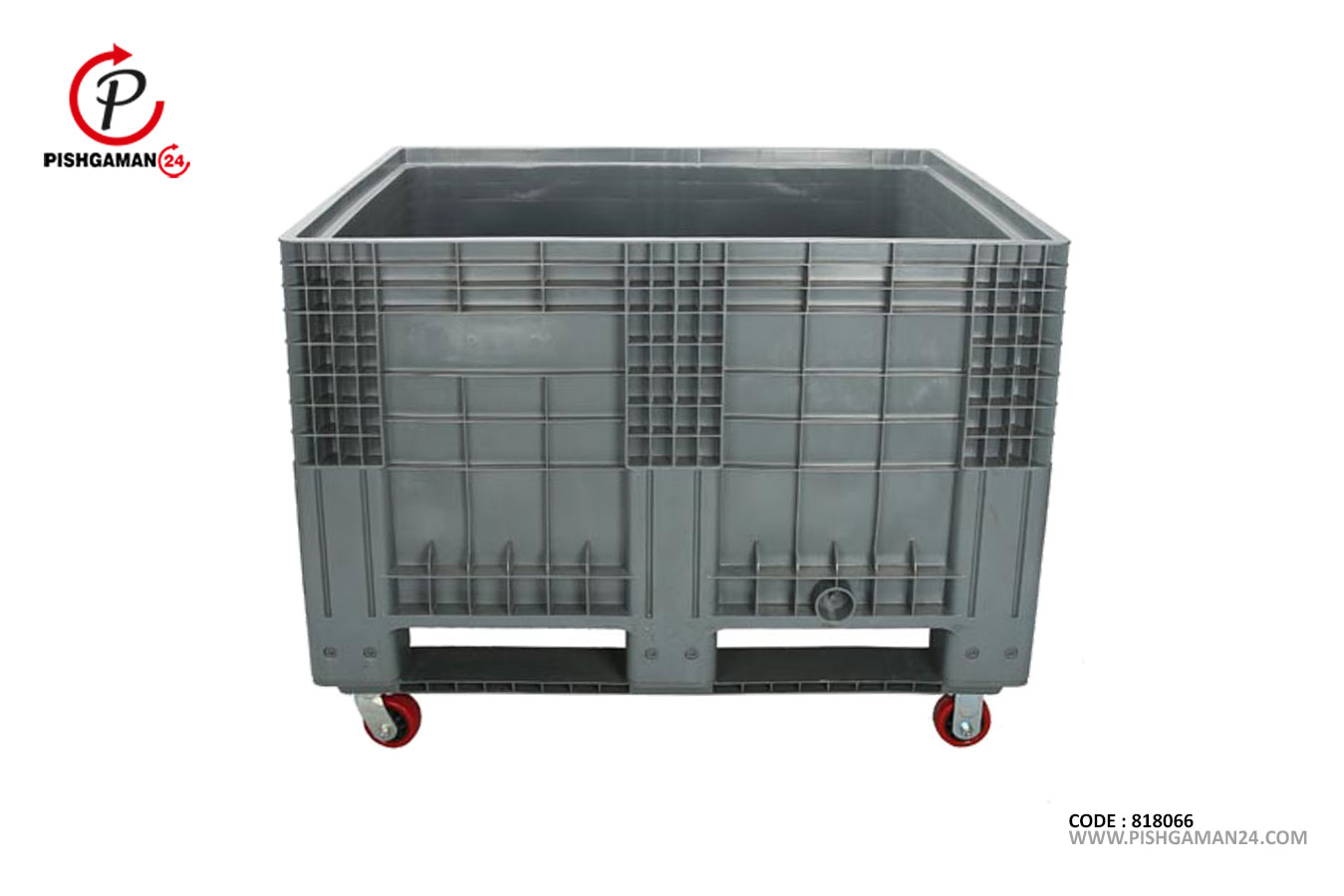 باکس پالت 100 × 120 کد 301 - مصنوعات پلاستیکی سبلان پلاستیک