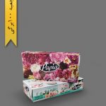 دستمال جعبه‌ای 100 برگ دولا - محصولات یکبار مصرف پاپیا