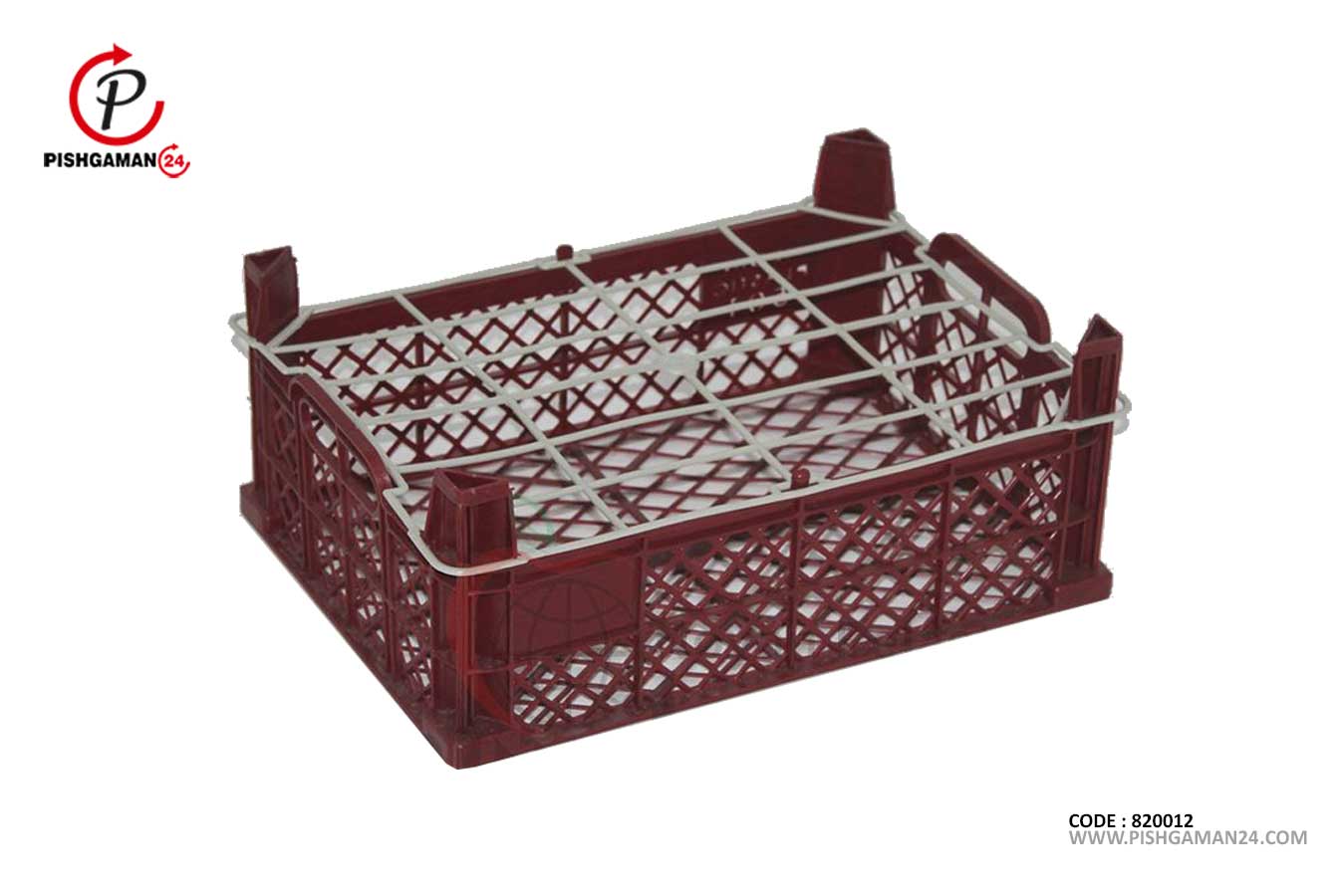 سبد میوه پلاستیکی 5kg کد D - نویان پلاست