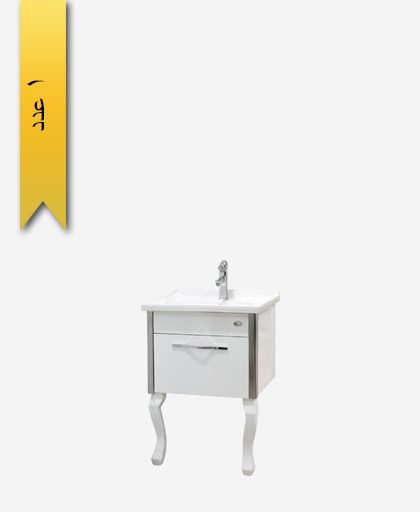 کابينت دستشویی کد 9252 مدل آرسا سایز 60 - سنی پلاستیک
