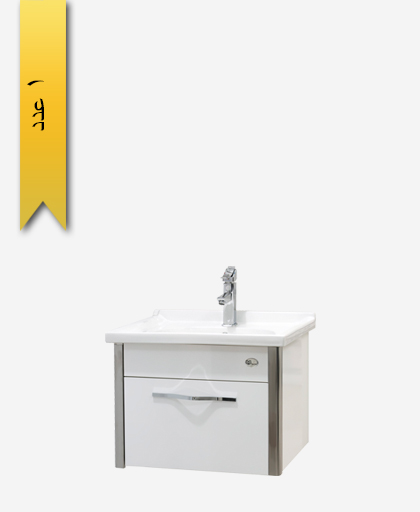 کابينت دستشویی کد 9253 مدل آرسا سایز 60 - سنی پلاستیک
