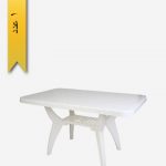 میز مستطیل 70×110 کد 1040 دو طبقه - طلوع پلاستیک