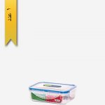 ظرف فریزری 400ml مستطیل کد 802 - لیمون
