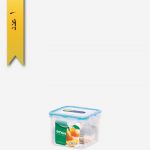 ظرف فریزری 680ml مربع کد 782 - لیمون