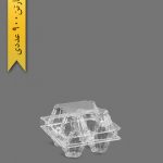 شانه تخم مرغی 4 خانه - ظروف یکبار مصرف تاب فرم