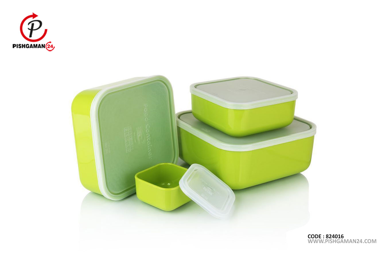 ست کاسه درب دار سیکاس کد 32066 - زیبا