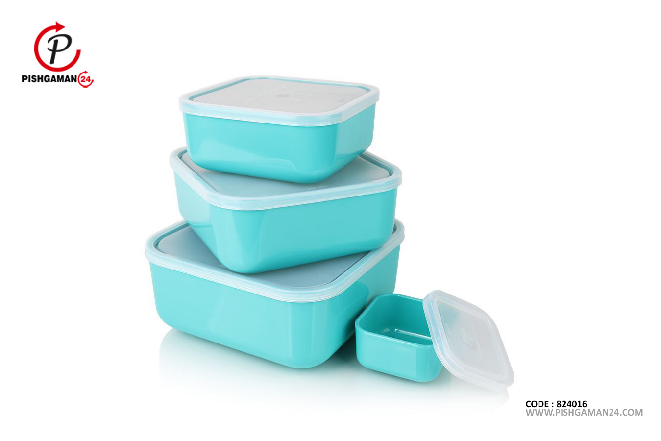 ست کاسه درب دار سیکاس کد 32066 - زیبا