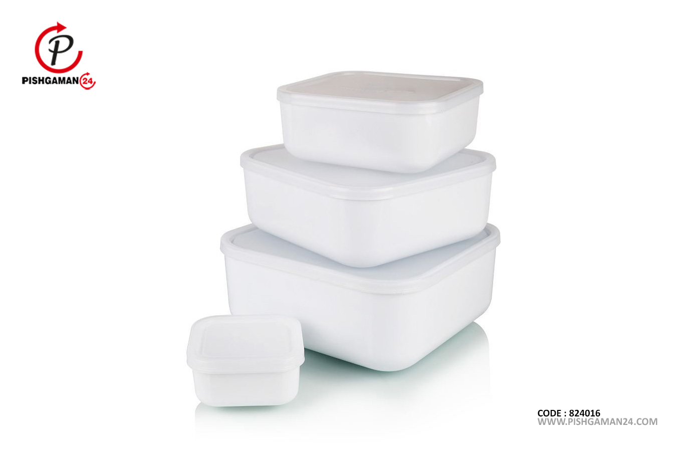 ست کاسه درب دار سیکاس کد 32066 - زیبا