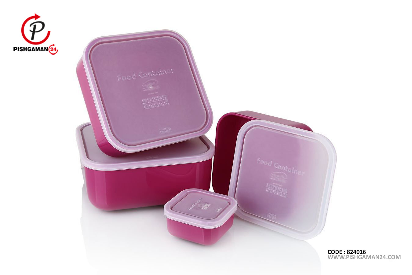 ست کاسه درب دار سیکاس کد 32066 - زیبا