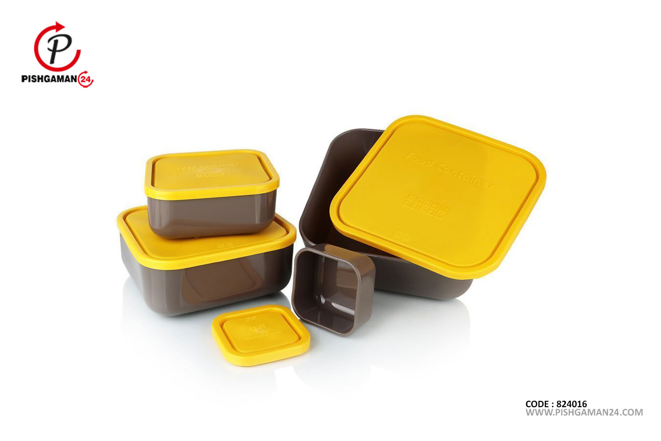 ست کاسه درب دار سیکاس کد 32066 - زیبا