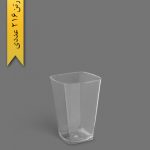 لیوان روشا 400cc شفاف - ظروف یکبار مصرف برنا