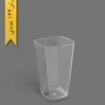 لیوان روشا 500cc شفاف - ظروف یکبار مصرف برنا