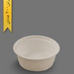 کاسه خورشتی 400cc گیاهی - ظروف گیاهی یکبار مصرف آملون
