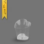 ظرف دسری قلبی 125cc دلسا - ظروف یکبار مصرف کوشا