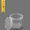 سطل ماکروویو 150cc شفاف - ظروف یکبار مصرف پولاد پویش