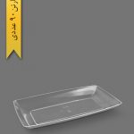 دیس الماس بزرگ شفاف - ظروف یکبار مصرف طب پلاستیک