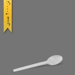 قاشق نسکافه پارس سفید - ظروف یکبار مصرف طب پلاستیک