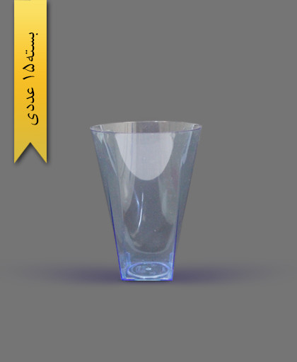 لیوان اکسترا 550cc آبی - ظروف یکبار مصرف کوشا پلاست