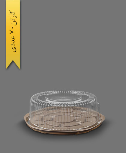 ظرف کیک کوچک - ظروف یکبار مصرف صنایع پلاستیک خوزستان