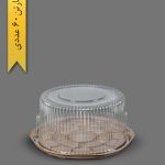 ظرف کیک متوسط - ظروف یکبار مصرف صنایع پلاستیک خوزستان