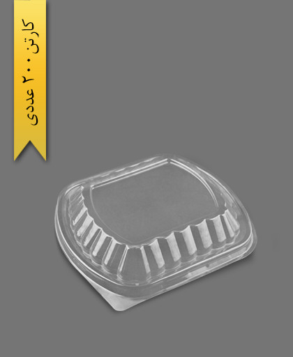 درب تک‌خانه شفاف 601 - ظروف یکبار مصرف مهر پارسا ( MP )