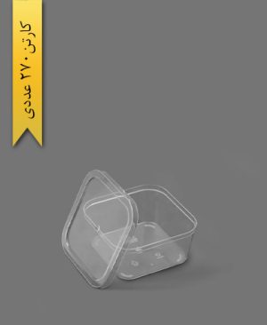 پیاله دسری 120cc با درب - ظروف یکبار مصرف برنا