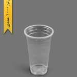 لیوان 500cc شیک - ظروف یکبار مصرف صنایع پلاستیک خوزستان