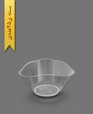 ظرف دسری 220cc ویانا سه گوش - ظروف یکبار مصرف کوشا
