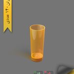 لیوان اسموتی 300cc بلک لایت رنگی