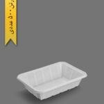 دیس 6cm سفید - ظروف یک‌بار مصرف آذران ورق