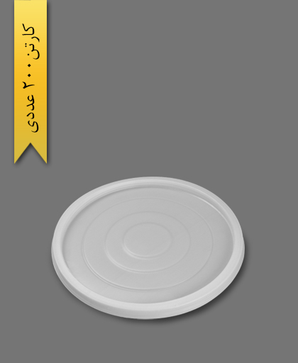 درب ماستی بزرگ 2500cc - ظروف یکبار مصرف رویا پلاستیک